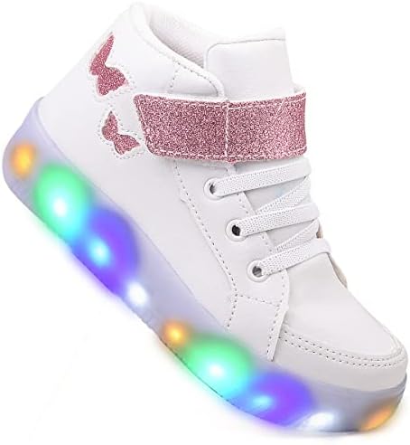 Calcados Lght Light | נעלי ספורט לילדים עם מהבהב | נורית LED לבנות